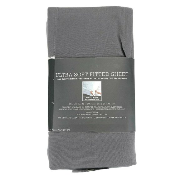 Threshold Twin XL Fitted Sheet Ultra Soft Brushed - Picture 2 of 4
